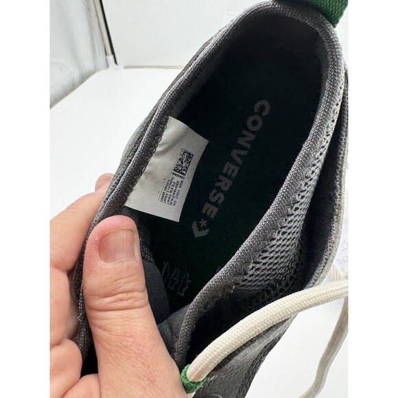 CONVERSE ALL ⭐️ STAR Low Top Sneakers Shoes‎ Size Men 12, Women 14, Green/gray - Picture 16 of 16